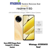 Hanya RM99 ‼️ Realme 11 5G 256GB Dengan Pelan Maxis Postpaid 79 Whatsapp 01119556151