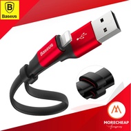 ถูก/แท้Baseus สายชาร์จสั้น 23 เซ็น สำหรับ Iphone Ipad Lightning Cable + Type c รองรับ Fast Charge แถ