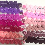(16-30) Face Mask Exender Crochet/Adapter/Penyangkut Face Mask 50 colors