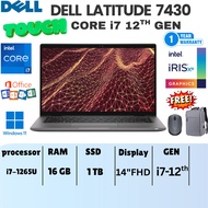 Dell Latitude 7430 12th Gen Core i7-1265U Business Laptop |14" FHD Touch | 16GB RAM | 1 TB SSD | Iri
