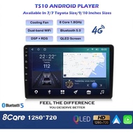 TS10S ANDROID PLAYER OCTA-CORE 4GB RAM 32 ROM 9"/10" 1280x720 With , CarPlay, DSP qled