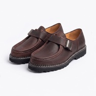 Mortals and the Road-Monazu Handmade Shoes Classic Kangaroo Shoes _ Crazy Horse Coffee Michael Men W