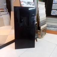 Granit/Kramik Hitam Polos 60x120 Pure Black Glazed Polished By GARUDA