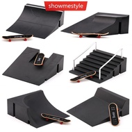 SMS Mini Skatepark Ramp Multi-terrain Cool Finger Skateboard Park Set Obstacle Portable Practice Set