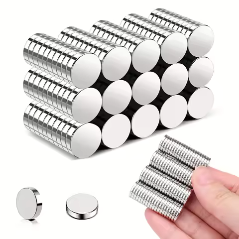 Small Magnets, 12x2mm Neodymium Magnets, Tiny Small Round Magnets Circle Rare Earth Magnets for Offi