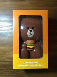 Line Friends Brown Portable Fan 熊大風扇
