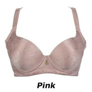 Bra with Rose Design - Pink 75B