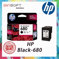 HP 680 INK ORIGINAL BLACK &amp; COLOUR PRINTER CARTRIDGES
