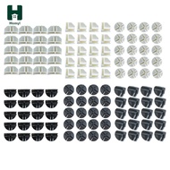 Homyl Storage Shelving Grid Connectors 20 Pieces PP Material for Clothes Organizer Drawer Cabinet Or