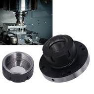 ayeshow-SG Mingzhe ER50 Collet Chuck Lathe Holder for CNC Milling 125mm Diameter