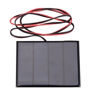 1.5W 12V Mini Solar Panel Small Cell Module Charger With 1M Wire