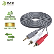 DAP AU06 / AU07 2-in-1 AUDIO Cable 3.5mm JACK to RCA
