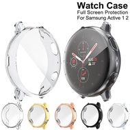 Watch Case For Samsung Galaxy Watch Active 2 40mm 44mm Accessories Protector Full Screen Protection Silicone Cases Cover For Samsung Galaxy 46mm Gear S3