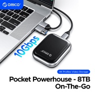 ORICO 1TB 2TB Portable SSD External Solid State Drive Type-C USB3.2 for iPhone 17 Laptop PC (A5MAX)
