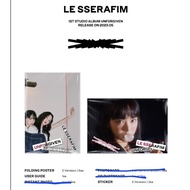 Unsealed LE SSERAFIM Unforgiven Weverse Album
