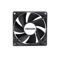 2PCS 9cm 92mm Fan 90mm 2PIN 3PIN USB PC Desktop Computer Case Cooling Cooler Fan 12V 9225 92x92x25mm