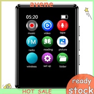 MP3/MP4 Mini Portable Player Compatible with Bluetooth Full Touchscreen Player Built in Speaker 128G