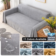 Couch Cover 3 Cushion Sofa with Tassel Chenille Sofa Covers Couch Covers for 3 Cushion Couch Sofa