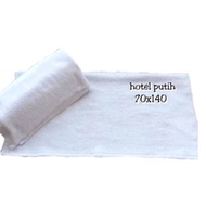 Mall57 White Hotel Towel 70x130 cm by CHALMER