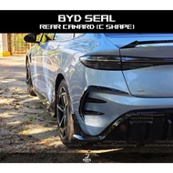 BYD Seal Rear Canard Front Canard Foglight Canard Fender Splitter 风刀海豹比亚迪EV