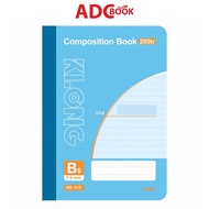 K.Long horizontal lined B6 spine sewing notebook 200 pages - K.Long 915 - Notebook