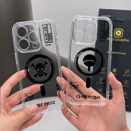 HP (48) Softcase Motif Magsafe Glossy Clear Case For Samsung A17 A16 A15 A14 M15 A36 A56 A55 M36 A01