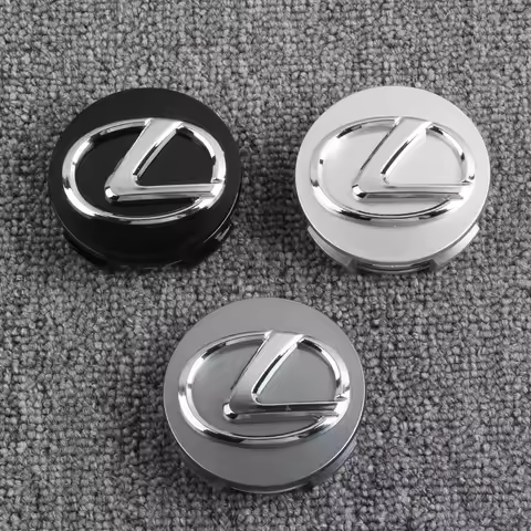 4Pcs 62MM Car Emblem Wheel Center Cover Hub Accessories For Lexus GS IS LS500h ES260 ES300h RX350h N