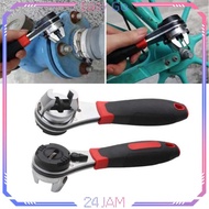 Ratchet Wrench Handle 6-22mm Adjustable Ratchet Wrench Socket Wrench Ratchet Wrench