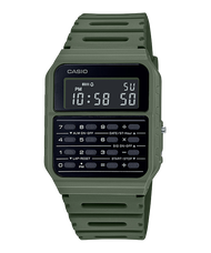 Casio นาฬิกาข้อมือผู้ชาย/ผู้หญิง สายเรซิ่น รุ่น CA-53 CA-53WF CA-53W-1ZCA-53WF-1BCA-53WF-2BCA-53WF-3