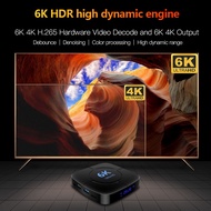 Original 6K H616 4GB Ram 64GB Rom IPTV Android Voice Assistant Android 10.0 HTV 8 Box Wifi Media Player Very Fast Top Box TV Box JeffreyMar.