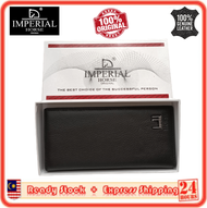 Original Imperial Horse Wallet Genuine Leather Long Wallet Dompet Beg Duit Lelaki Kulit Lembu