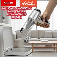 SZUK Cordless Handheld Car Vacuum Cleaner: Powerful suction, portable, high-power gap cleaning, wire