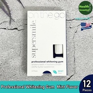 <Supersmile> Professional Whitening Gum  Mint Flavor 12 Pieces หมากฝรั่งฟันขาว รสมินต์