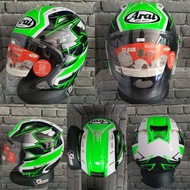 helm scott ram5 ghost green not tsr copy arai ram4