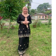 Buja raya 2023 baju kurung sulam ( S or 3Xl )