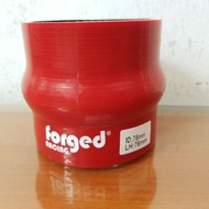 76mm 76 mm 3" Forged Racing Silicone Red Hump Hose