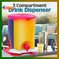 3 compartment drink dispenser -  al.annasmart