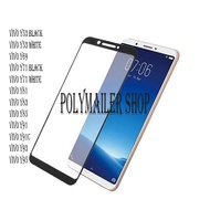 Tempered Glass Full Glue 5d 6d 9d VIVO Y53 Y69 Y71 Y73 Y73S Y73T Y81 Y83 Y85 Y91 Y91C Y93 Y95 y75 TT