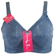 Lydyly L023 Large Cup Bra, Non-Padded, Non-Wire, 3 Hooks