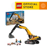 LEGO City 60420 Yellow Construction Excavator (633 Pieces)