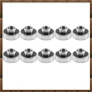 10Pcs 608- Longboard Integrated Bearing Skateboard Wheel Bearing Inline Roller Skate Bearing 8X22X12
