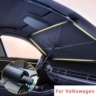Car Windshield Sunshade Umbrella For VW Polo Tign Passat Golf Jetta Lavida Front Window Sun Shade UV
