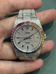 🤴🏻👑   💎勞力士 Rolex 116000 亂碼 後加鑽石 後家錶面 爆鑽 單錶！OP36