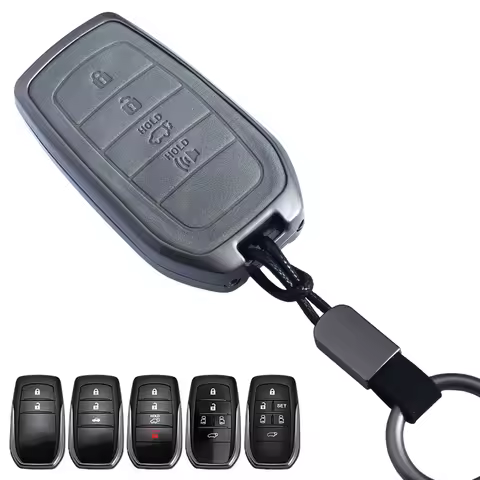 For Toyota Corolla Yaris Cross Prius bZ4X Kluger Camry Fortuner Grand Highlander Metal Leather Car K