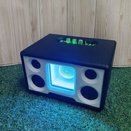 แบนพาส 3 นิ้ว ตู้ลำโพงบลูทูธ แหลม 1.5 นิ้ว ตู้เล็กน่ารักดีไซน์สวย แบตเตอรี่ 21700 12 โวลท์ 4.8 ระบบ