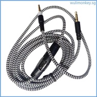 WU Replacement Headsets Cord 3 5mm Headsets Cable for G633 G933 Earphone Accessory