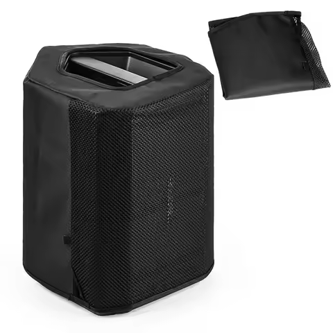 Dustproof Sound Protective Cover Black Oxford Cloth Dust Cover High Elasticity for Bose S1 Pro+ 2023
