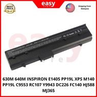 Del 630M 640M INSPIRON E1405 PP19L XPS M140 PP19L C9553 RC107 Y9943 DC226 FC140 HJ588 MJ365 LAPTOP B