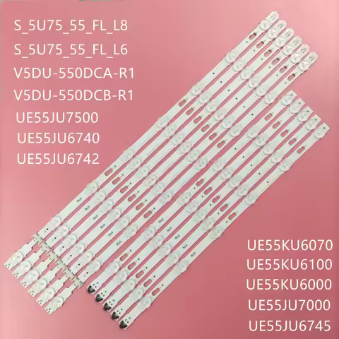 LED backlight strip(12) for UE55KU6000K UE55KU6000 UE55MU6175U UE55KU6020 UE55MU6120 UE55MU6105K UE5