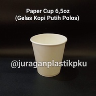 Paper Cup 6.5 oz Espresso Coffee Paper Cup Jasuke/ | Plain White 6 oz 6oz Corn Motif